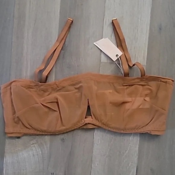 NWT We Are HAH Wired Bra - brown sugar - Picture 2 of 3